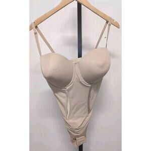 Maidenform Body Shaper Ultra Firm Control 40D Nude Convertible Underwire Bra